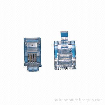RJ11 Modular Plug with 4P4C